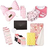 人気5ブランド(エクスプレナード1点、ラヴィ2点、ラヴィNewYork4点、マンディ2点、ミキハウス1点)豪華10点 ギフトセット ブラックカモマシュマロピンク a442