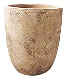 アンティーク調 テラコッタ製植木鉢 ルーガ アンティコ アルトエッグ 43cm 大型植木鉢