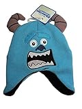 Disney Pixar Monsters University Sulley Blue Beanie Childrens Toddler Kids Winter Knit Hat [並行輸入品]