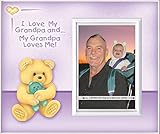 I Love Grandpa & Grandpa Loves Me! - Picture Frame Gift by Expressly Yours! [並行輸入品]
