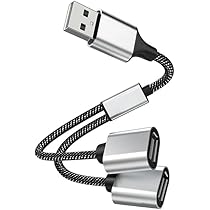 専用　送料の関係で2つ　1つめ Amazon.co.jp: USBスプリッタYケーブル 2分岐 2-in-1 USB