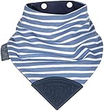 Cheeky Chompers Neckerchew-Preppy Stripes-0-24 Months-1 by Cheeky Chompers