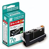 エコリカ キヤノン BCI-7eBK対応リサイクルインク 大容量 ブラック/顔料 iP4200 iP4300 iP4500 iP5200R iP7500 MP500 MP600 MP610 MP800 MP810 MP830 MP950 MP960 MP970 MX850 残量表示対応