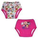 2枚組 アンパンマン トイレトレーニング 4重層 トレーニングパンツ おむつはずし（ピンク95cm）