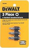 Dewalt 3個入りポジドライブビットセットdw2069