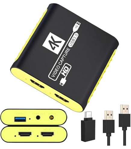 Amazon.co.jp: キャプチャーボード USB 3.0 ビデオキャプチャー