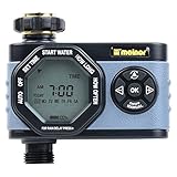 Melnor 53015 Single-Outlet Digital Water Timer シングルアウトレットデジタルウォタタイマ [並行輸入品]