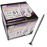 ノグチ TRコーススレッド 半タイプ 3.8×51 鉄製 1000本入り 《匠力》 TRC51H