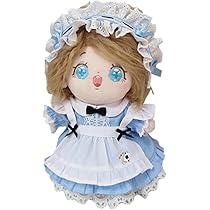 20cm完売レア限定うさぎアリスメイド風着せ替えぬいぐるみ服セット♪ 20cm完売レア限定アリスうさぎメイド風着せ替えぬいぐるみ服セット