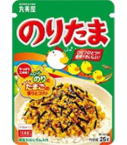 Amazon.co.jp: 丸美屋 のりたま(ふりかけ) 25g×10個 : 食品・飲料・お酒