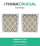 2pkキャリアmf2025 & m8 – 1056プリーツ炉エアフィルタ20 x 25 x 5 MERV 8、設計& Engineered by Crucial Air