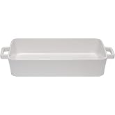 Maxwell & Williams Epicurious Lasagne Dish 36x24.5x7.5cm White Porcelain Gift Boxed