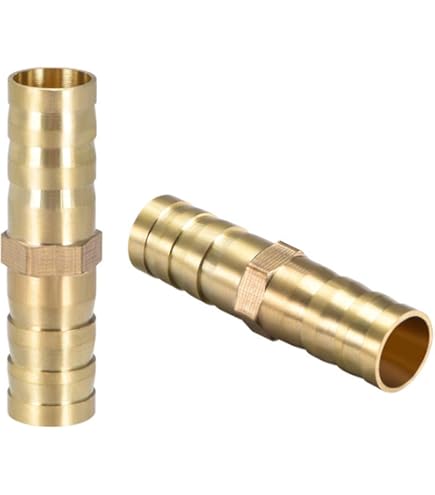 Amazon.co.jp: uxcell バーブホースフィッティング 真鍮バーブホース