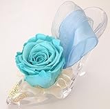 大輪【天然ダイヤモンドローズ】 シンデレラの靴 ハイヒールアレンジメント　アレンジがあなたに幸せを運ぶかも！花 誕生日　プレゼント　フラワーアレンジ　フラワーギフト 結婚祝い アレンジメント　御祝い 