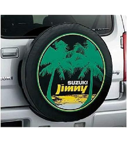 ジムニーJB23純正スペアタイヤ タイヤカバーセット Amazon | SUZUKI Jimny スズキ ジムニー【JB23W】 スペアタイヤカバー