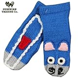 【PERUVIAN】ANIMAL PUPPET MITTENS 【ペルビアン】アニマルパペットミトン HIPPO(S)