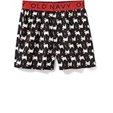 オールドネイビー OLD NAVY/ プリントウーブンボクサー1-パック レッド ドッグ 下着 XL【並行輸入】