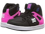 [ディーシーシュー] DC Kids ガールズ Rebound UL Glow (Toddler) スニーカー Pink/Black 5 Toddler(12.1cm) - M [並行輸入品]