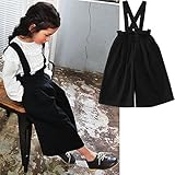 【 韓国スタイル子供服】キッズ オーバーオール　サロペットパンツ キュロットパンツ　２色100/110/120/130/140 Beige,110