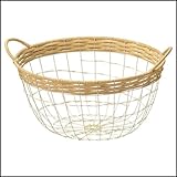 ワイヤーバスケットS ラウンド (IR-03)　2個セット