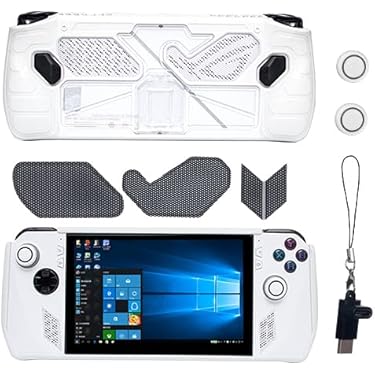 ROG Ally ホワイト ケース・プロテクター付き Torby i etui - KOMPATYBILNOŚĆ: Asus Rog Ally - niskie ceny i