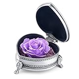 ハンドメイドPreserved Flowerローズ、Never witheredバラ、Upscale Immortal花フレッシュ、バラ、EERNAL Life花for Love Ones、バレンタイ