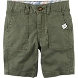 Carter's(カーターズ) ヘリンボーンショーツ オリーブ ボトムスショートパンツ 8歳【並行輸入】