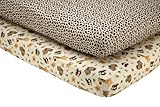NoJo Little Bedding 2 Count Crib Sheet Set, Jungle Dreams by NoJo [並行輸入品]
