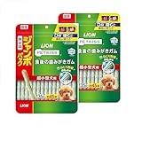 PETKISS（ペットキッス）ライオン 食後の歯みがきガム 犬用 超小型犬用 ジャンボパック 135g×2袋
