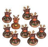 Fun Express Reindeer Rubber Duckies Christmas Duck Party Favors Set (Set of 9) [並行輸入品]