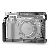SmallRig 富士フィルムX-T2/T3用カメラリグ 木製のグリップで持ち心地の改善に。SmallRig X-T3＆X-T2 L