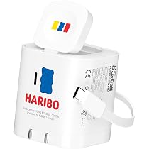 Amazon.co.jp: Haribo 65W GaN 急速充電器 4in1 USB-C & USB-A [Apple
