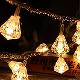 Infabe ハロウィン LED LEDライト 飾りスター クリスマス ホームパーティー LEDストリングライト ダイヤ形の装飾 雰囲気作り クリスマス飾り 電飾 電球 電池 ルミネーション かわいい