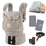 Ergobaby SG新仕様 【日本正規品保証　日本限定ベビーウエストベルト付】エルゴベビー ベビーキャリア ダンデライオン スペシャルセット（よだれパッド＋収納ポーチ付き）