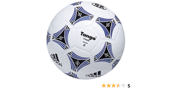 Amazon Adidas アディダス サッカーボール チームタンゴ 軽量4号 As470b 白 青 Adidas アディダス サッカーボール