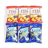 ヤマザキビスケット ルヴァンプライムチーズサンドミニ ＆ オレオ ビッツサンドバニラ セット (2種・計6コ）おかしのマーチ (omtmb7612)