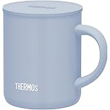 サーモス(THERMOS) ステンレス鋼 真空断熱マグカップ 350ml アッシュブルー JDG-352C ASB