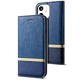iPhone12ケース/アイホン12プロケース手帳型 オシャレ iPhone 12 手帳型ケース アイホン12ケース手帳型 耐衝撃 マグネット式 iPhone12カバー手帳型 / アイフォン12 プロ 手帳型ケース カード収納 横置き機能 アイホン12携帯ケース/アイホン12手帳カバー (iPhone12 Pro・iPhone12共用，ブルー)