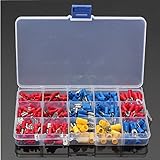 280Pcs 2.8-6.3Mm Assorted Crimp Spade Insulated Terminal Connectors (Usa)