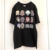 エヴァンゲリオン キャラクタープリント 半袖Tシャツ