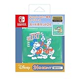 【任天堂ライセンス商品】Nintendo Switch 専用カードケース カードポケット24 ミッキー&フレンズ(ミント)
