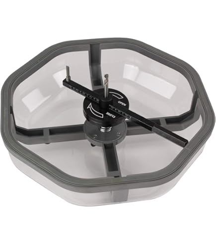 Jonard Tools AHC-10 Round Hole Saw Cutter And WTL-12 Wall Box Template