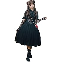 ハロウィン　黒猫コスプレ　魔女　ワンピース　ロリータスカート　仮装　コスチューム ハロウィン 黒猫コスプレ 魔女 ワンピース ロリータスカート