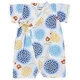 ミキハウス ホットビスケッツ (MIKIHOUSE HOT BISCUITS) 甚平オール 72-7504-975 M(70-80cm)白