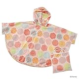 【Disney】【kukka hippo】キッズ・ベビー　キャラクター　レインポンチョ　90cm (バンビ/ビッグフラワー)