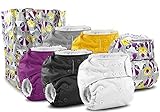 Rumparooz One Size Cloth Pocket Diaper, Snap - - Plus Exclusive Reusable Kanga Care Tote Bag- Bonnie
