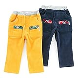 La Chiave(ラ キエーベ) 長丈パンツ (80～130cm) キムラタンの子供服 (53331x53531-163) カラシ 110