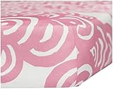 Oilo Bloom Crib Sheet Petal Pink [並行輸入品]
