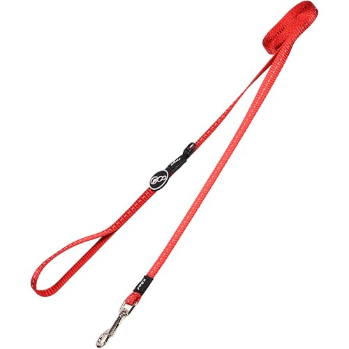 Rogz Classic Reflective Dog Lead Red Small