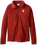 NCAA Oklahoma Sooners Collegiate Glacial II Half Zip Fleece Jacket M